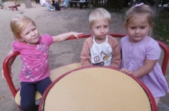 2009-09-23 - Kotki - Zabawy na terenie