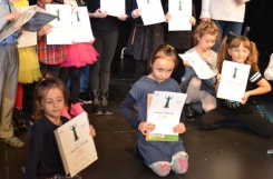 15-03-2018 - Zuzia Zaremska zdobyła 2 miejsce w Konkursie Interpretacji Teatralnej dla Dzieci organizowanym przez Teatr Baj Pomorski 