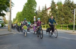 2023-05-22 - Pszczółki - Mikołaj jako najmłodszy rowerzysta brał udział w 15 km Rowerowej Masie Krytycznej 