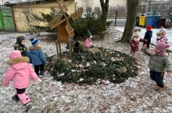 2024-01-16 - Żabki - Zabawy w ogrodzie przedszkolnym