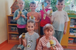 2024-05-21 - Pszczółki - Zabawa konstrukcyjna - pszczółka