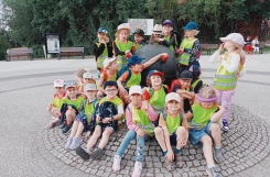 2024-06-19 - Pszczółki - Szlakiem legend toruńskich, wycieczka z panią Moniką przewodnikiem turystycznym