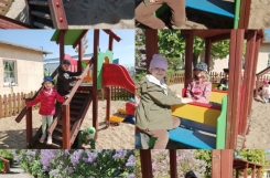 2025-04-28 - Pszczółki - Na przedszkolnym placu