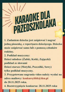 Green and Red Retro Illustrative Karaoke Party Poster - 1